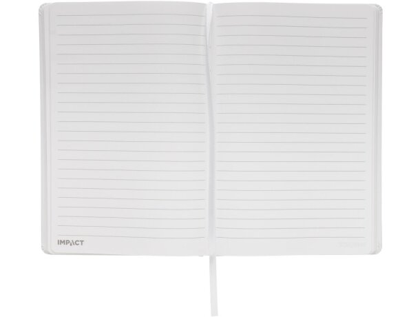 Libreta A5 de tapa dura de papel Impact Stone Blanco detalle 10