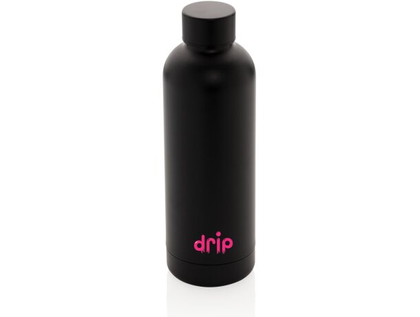 Botellas termo personalizadas acero inoxidable 500ml Impact Negro detalle 13