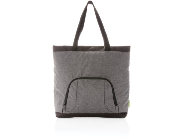 Nevera y bolsa Fargo RPET Gris detalle 2