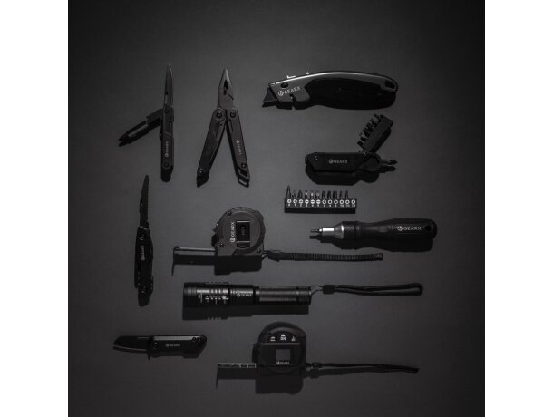 Multiherramienta de bolsillo Gear X Negro detalle 12