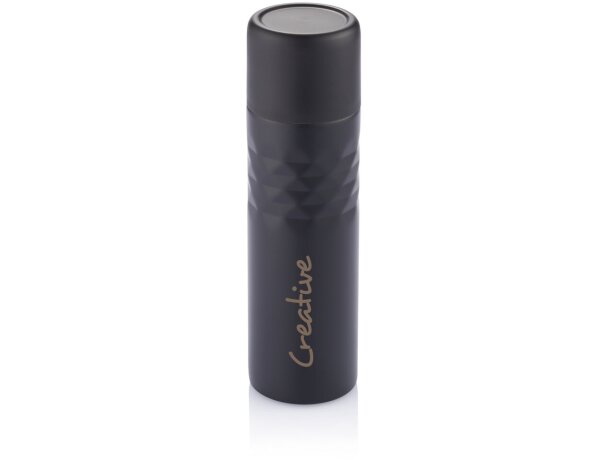 Termos acero inoxidable moderno 500 ml Mosa Negro detalle 3