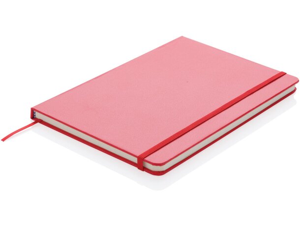 Libreta A5 Básica de Tapa Dura Rojo detalle 23