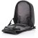 Bobby Hero Regular, mochila antirrobo Negro/negro detalle 18