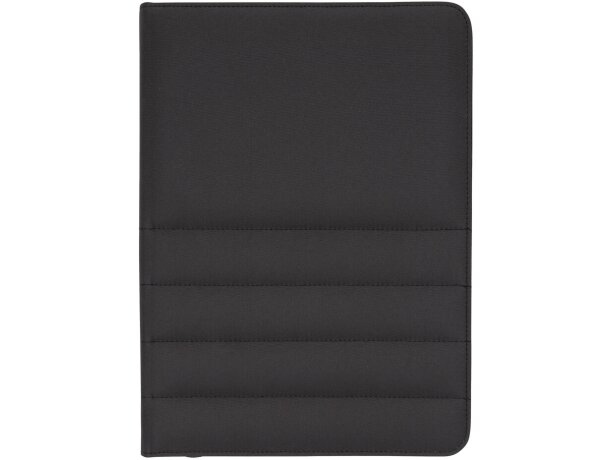 Carpeta Impact AWARE ™ RPET A4 con cremallera Negro detalle 1