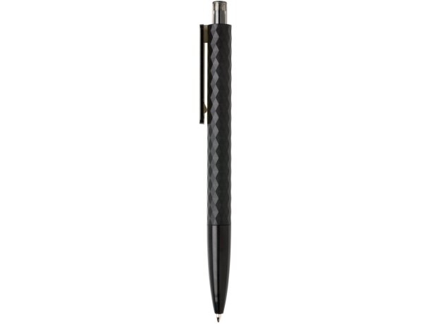 Bolis originales ballpoint acabado geométrico tinta alemana azul X3 Negro detalle 9
