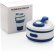Tazas plegable de silicona Azul detalle 32
