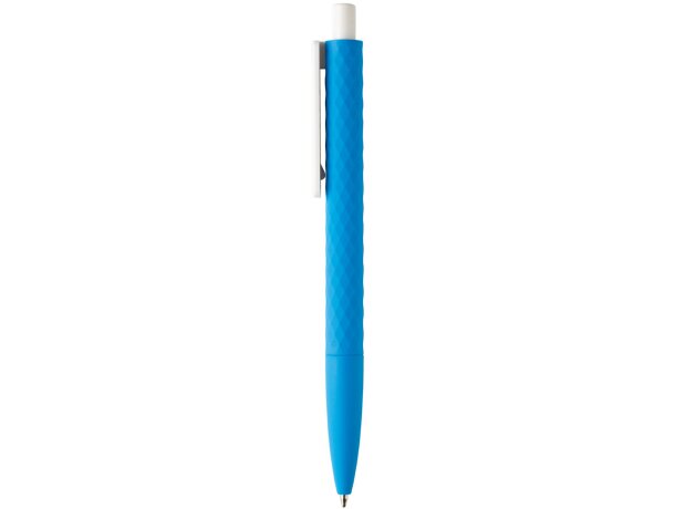Bolígrafo suave X3 Azul/blanco detalle 39