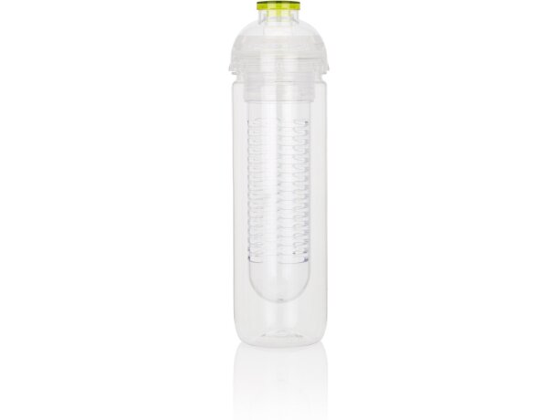 Bidón deportivo con compartimento para frutas de tritán 500ml Verde detalle 10