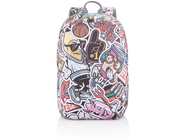 Mochila antirobo Bobby Soft Art Azul detalle 73