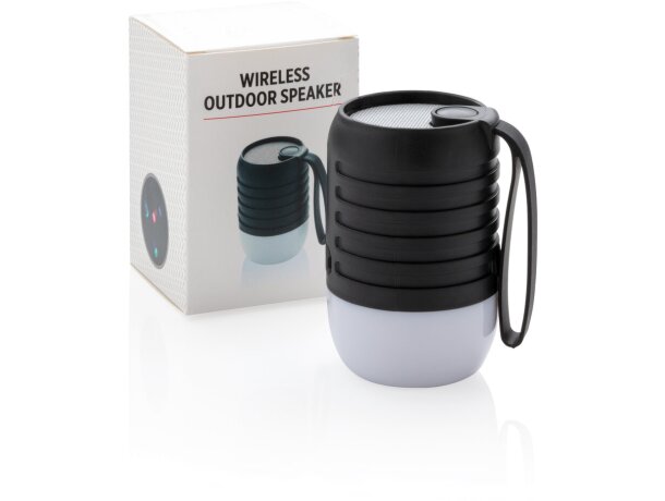 Altavoz inalámbrico para el exterior Negro detalle 8
