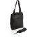 Paraguas manual de 21con bolsa de mano Negro detalle 5