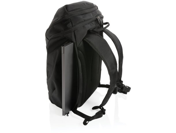 Mochila de negocios Swiss Peak AWARE ™ RPET de 15,6 Negro detalle 8