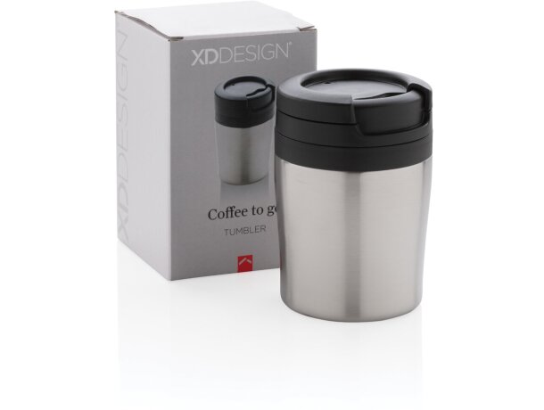 Taza Coffee to go Plata detalle 24