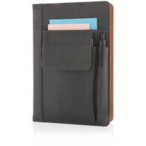 Libreta con Apartado Para Teléfono, Negro personalizada