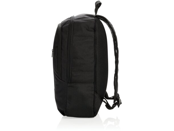 Mochila negocios 17” Swiss peak Negro detalle 3