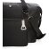 Bolsa térmica de poliéster con cremallera y bolsillo frontal Negro detalle 7