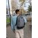 Mochila ecológica para publicidad con poliéster reciclado y trazador AWARE Gris detalle 19