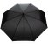 Mini paraguas automático ecológico RPET 190T Impact AWARE ™ Negro detalle 2