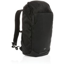 Mochila Swiss Peak AWARE RPET negra portátil 15.6 reciclada