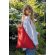 Tote sostenible 100% algodón Impact Aware Rojo detalle 15