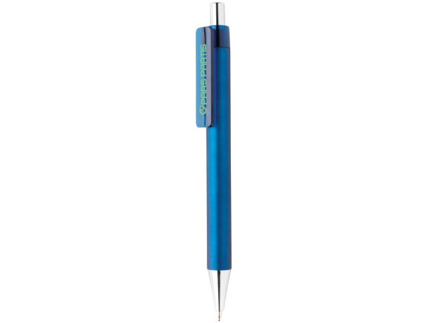 Bolígrafo metálico X8 Azul detalle 18