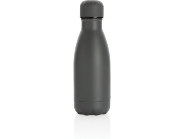 Botella de acero inoxidable al vacío de color sólido 260ml Gris detalle 10