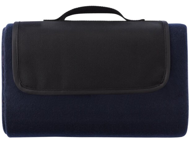 Manta de picnic plegable Azul marino detalle 5