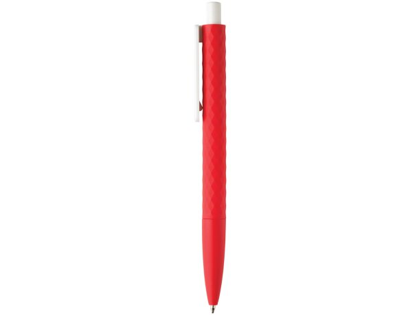 Bolígrafo suave X3 Rojo/blanco detalle 32