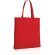 Tote sostenible 100% algodón Impact Aware Rojo detalle 12