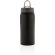 Botella deportiva con logo asa de transporte polipropileno Negro detalle 9