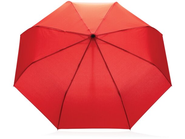 Paraguas ecológico de 21 Rojo detalle 12