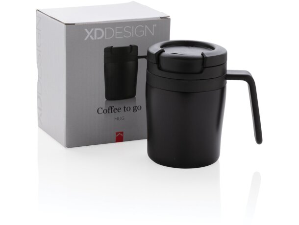 Taza Coffee to go Negro detalle 15