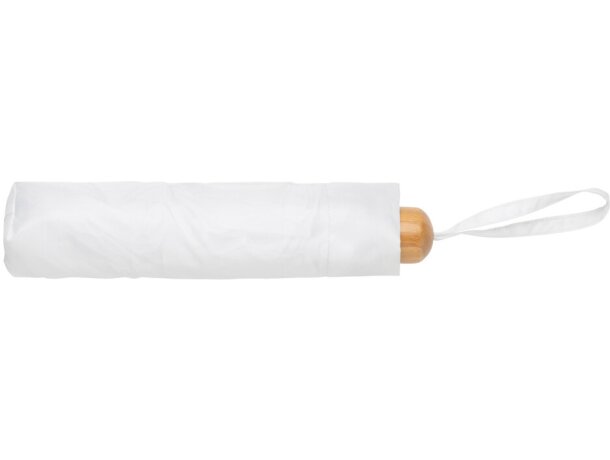Paraguas Mini RPET 190T de bambú 20.5 merchandising