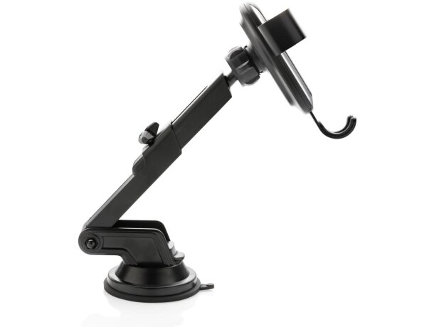 Soporte Philips de coche con carga inalámbrica Qi de 10W Negro detalle 4