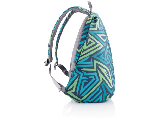 Mochila antirobo Bobby Soft Art Azul detalle 4