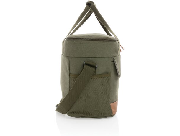 Bolsa termica publicitaria algodón reciclado Verde detalle 36