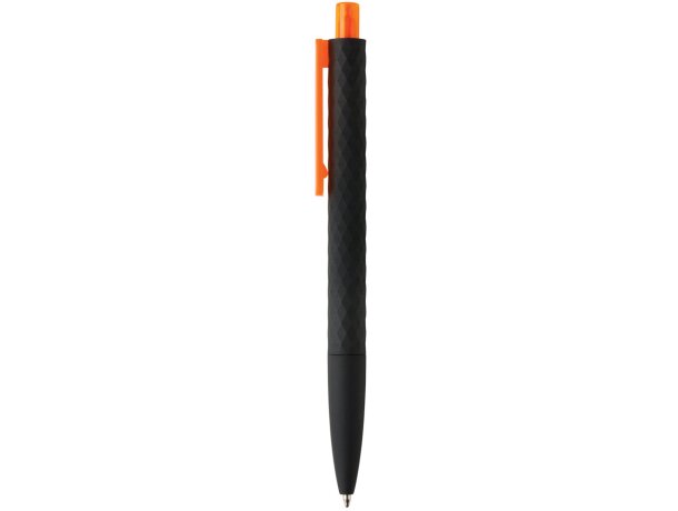 Bolígrafo X3 Naranja/negro detalle 42