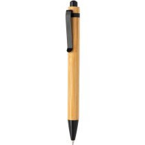 Bolígrafo elegante de madera de bambú personalizado