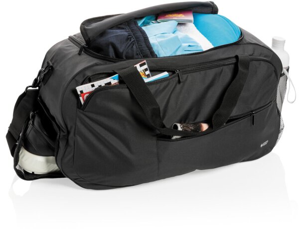 Bolsa de viaje deportiva Swiss Peak AWARE ™ RPET merchandising