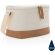 Bolsa termica con logo para poliester reciclado con detalles de pu