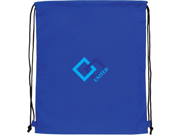 Mochila cuerdas RPET 190T Impact AWARE ™ Azul detalle 19