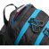 Mochila mediana Explorer de senderismo 26L sin PVC Negro/azul detalle 8