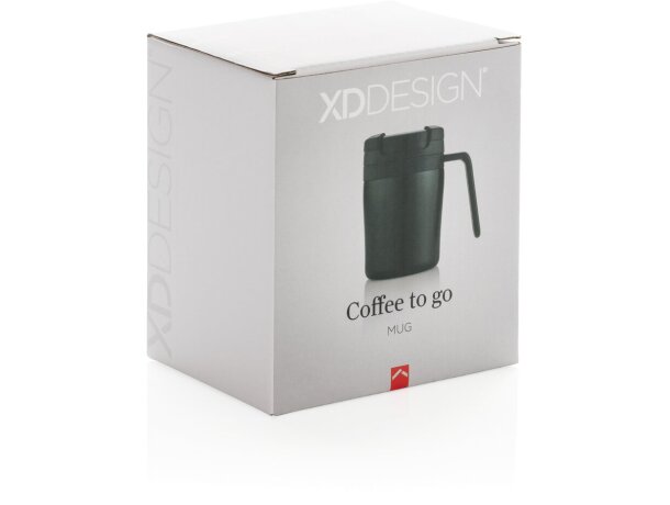 Taza Coffee to go Negro detalle 6