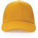 Gorra de algodón reciclado Impact 280gr con trazador AWARE™ Amarillo detalle 48