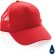 Gorra 5 paneles de algodón cepillado 190 gr Impact AWARE ™ Rojo