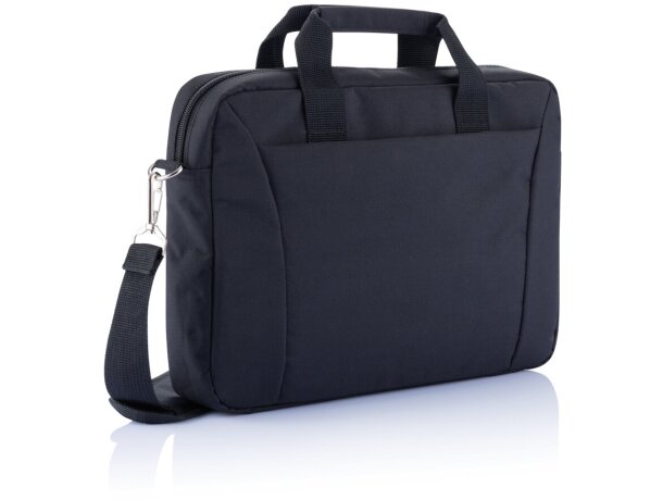 Maletín Yamen poliéster 300D enganche trolley portátil 15,4 Negro detalle 3