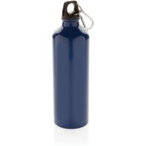 Botella de agua XL de aluminio con mosquetón Botella de agua XL de aluminio con mosquetón