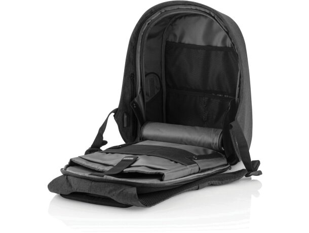 Bobby Hero XL, mochila antirrobo Negro/negro detalle 18