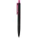 Bolígrafos con nombre forma exclusiva de diamante y tacto suave Rosa/negro detalle 48