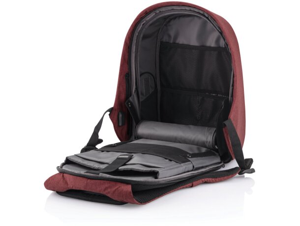 Bobby Hero Regular, mochila antirrobo Rojo cereza detalle 88